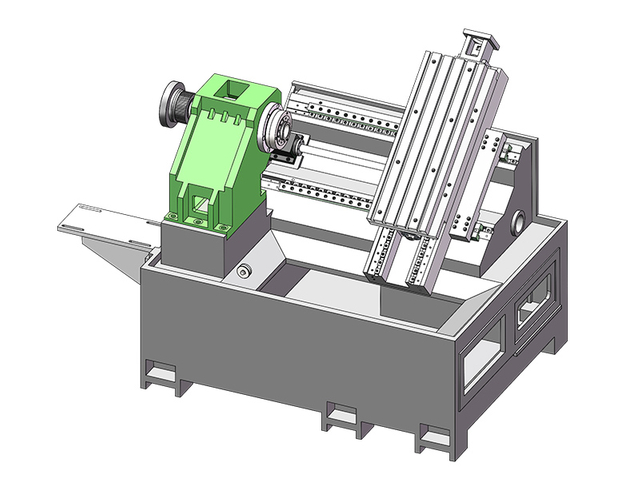 HTC500 Slant Bed CNC Lathe