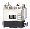 GV400/GV500 การรวมกันในแนวตั้งแบบกลับด้าน CNC ศูนย์หมุน CNC