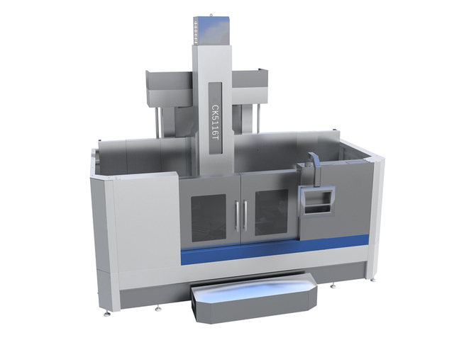 CK5112/CK5116/CK5120 เครื่องกลึงแนวตั้ง CNC