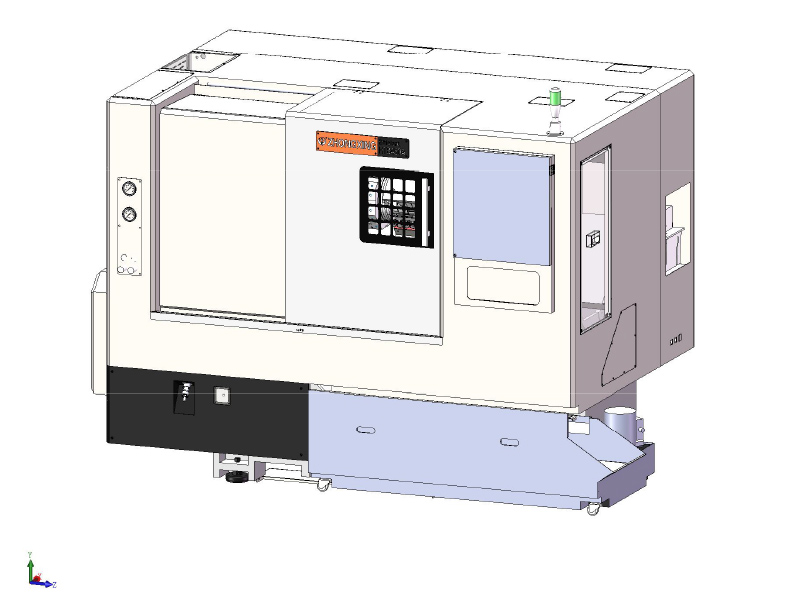 HTB450B ​​CNC Slant Bed Lathe