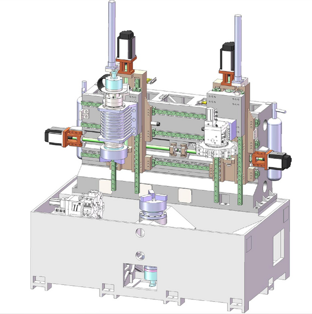 GV400/GV500 การรวมกันในแนวตั้งแบบกลับด้าน CNC ศูนย์หมุน CNC