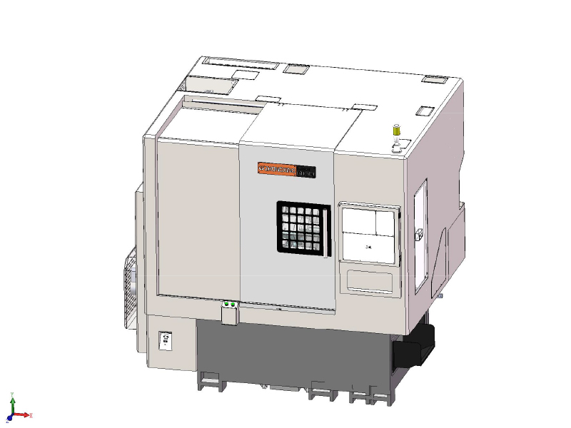 HTC500 Slant Bed CNC Lathe