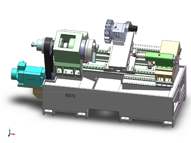 H6070 Slant Bed CNC Lathe