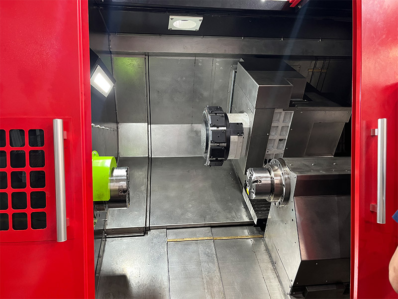 G500 แกนหมุน CNC Double CNC