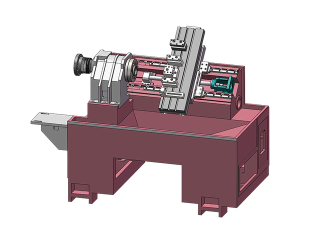 HTC350 Slant Bed CNC Lathe