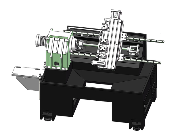 HTC450 Slant Bed CNC Lathe