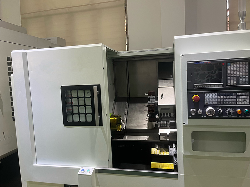 HTB350 CNC Slant Bed Lathe 